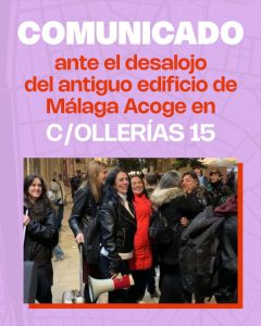 La Junta de Andalucía inventa “motivos técnicos” para desalojar a las vecinas del edificio de c./ Ollerías 15