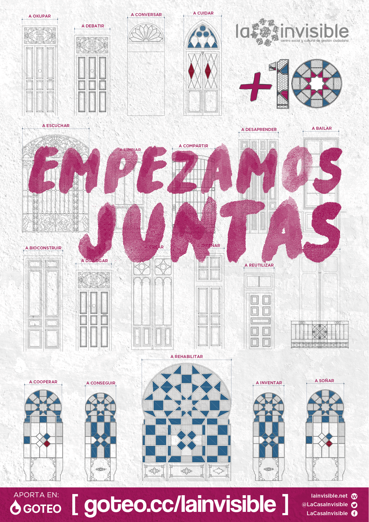 LA CASA INVISIBLE ABRE UN NUEVO CROWDFOUNDING PARA REHABILITAR EL INMUEBLE ANTE LA PASIVIDAD DEL AYUNTAMIENTO