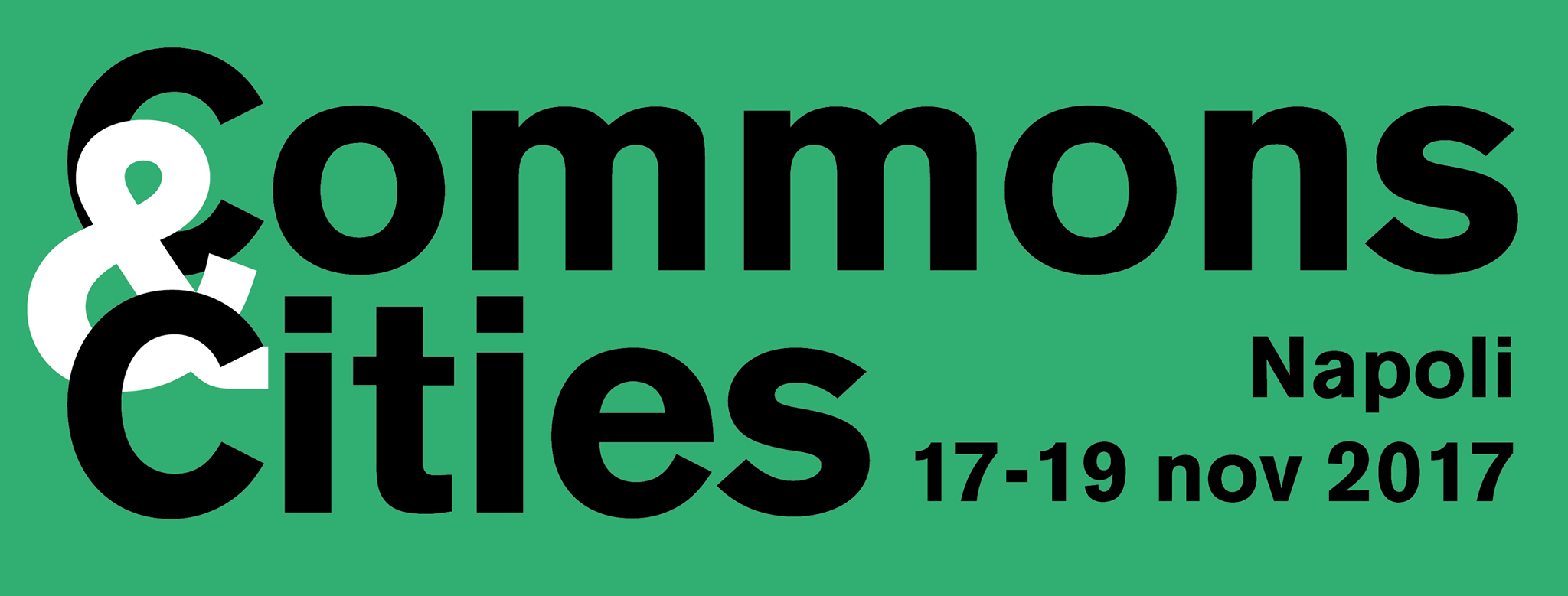 Commons & Cities | Nápoles 17/19 de noviembre