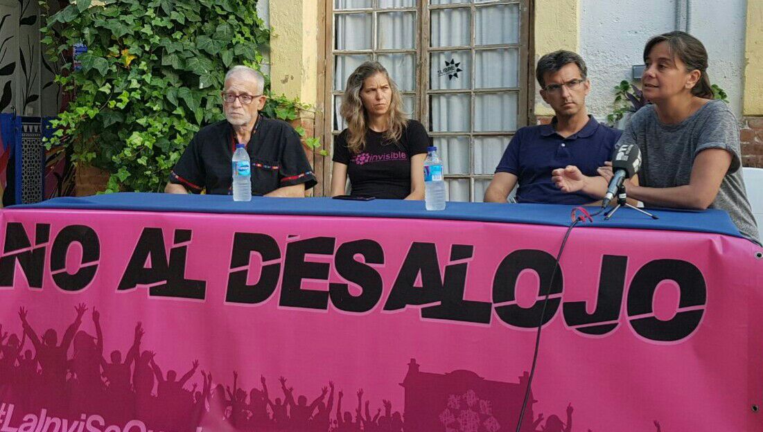 EL AYUNTAMIENTO NO PUEDE DESALOJAR LA INVISIBLE