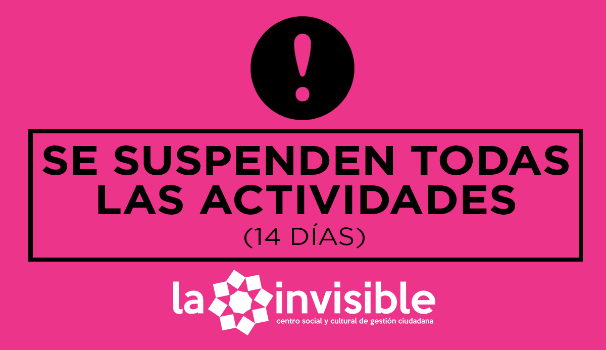 Se suspenden todas las actividades (14 días)