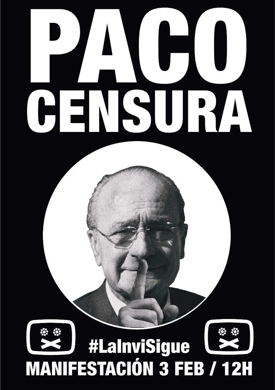 La Invisible sale a la calle el 3 de febrero contra el el autoritarismo del Ayuntamiento y su modelo de ciudad