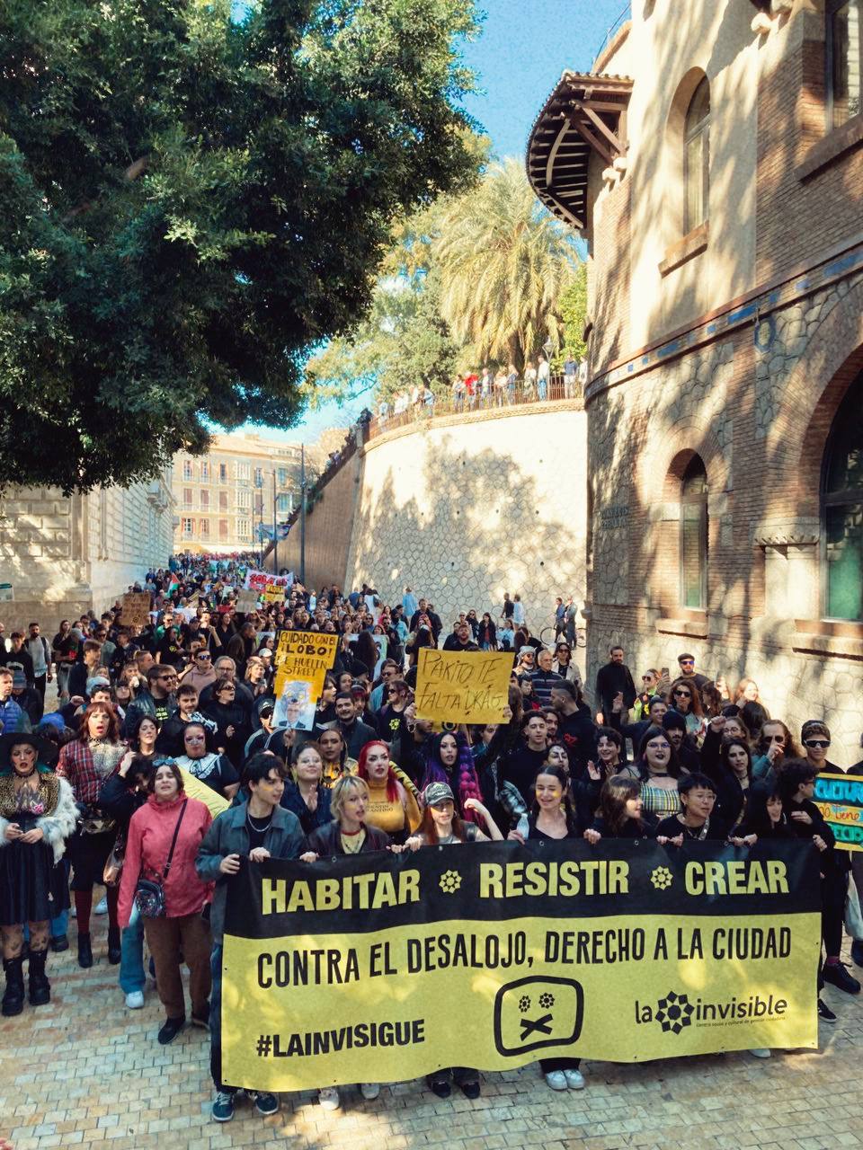 Aquí estamos y aquí nos quedamos [manifiesto 3 de febrero de 2024]